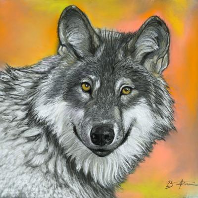 Pastel de Philippe Moncada