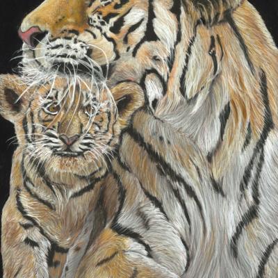 Pastel de Philippe Moncada