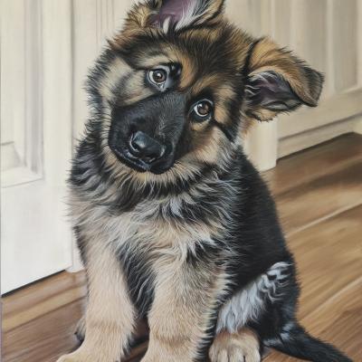 Pastel de Sandra BOUSCARLE