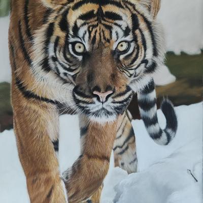 Pastel de Sandra BOUSCARLE