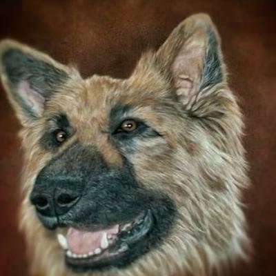 Pastel de Sylvie Magdeleine