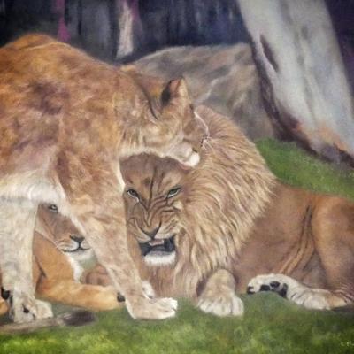 Pastel de Sylvie Magdeleine