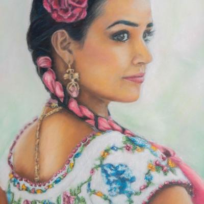 Photo d'une oeuvre de Sylvie SANSéAU - Artiste pastelliste