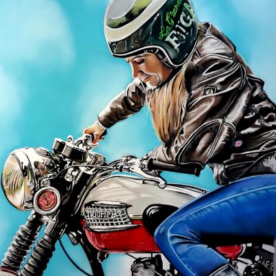 Pastel de Valentin Fluck