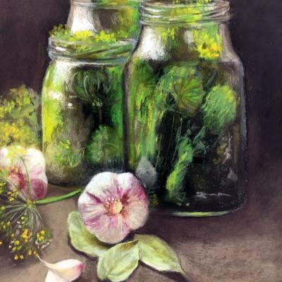 Pastel de Véronique Bauer