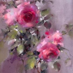 Image de : Fleurs, pastel et aquarelle - Charenton-le-Pont