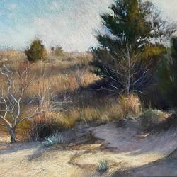Image de : Paysage au pastel sec - PARIS